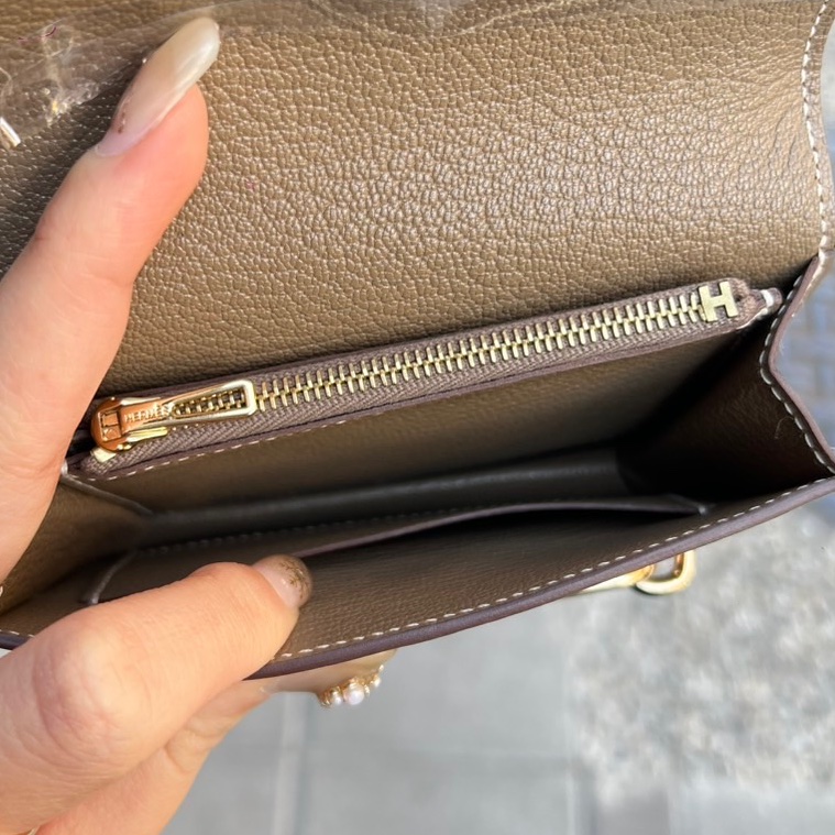 愛馬仕豬鼻子皮夾-4