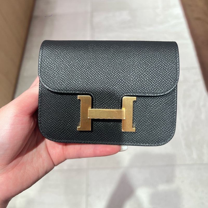 愛馬仕Constance 短夾-0