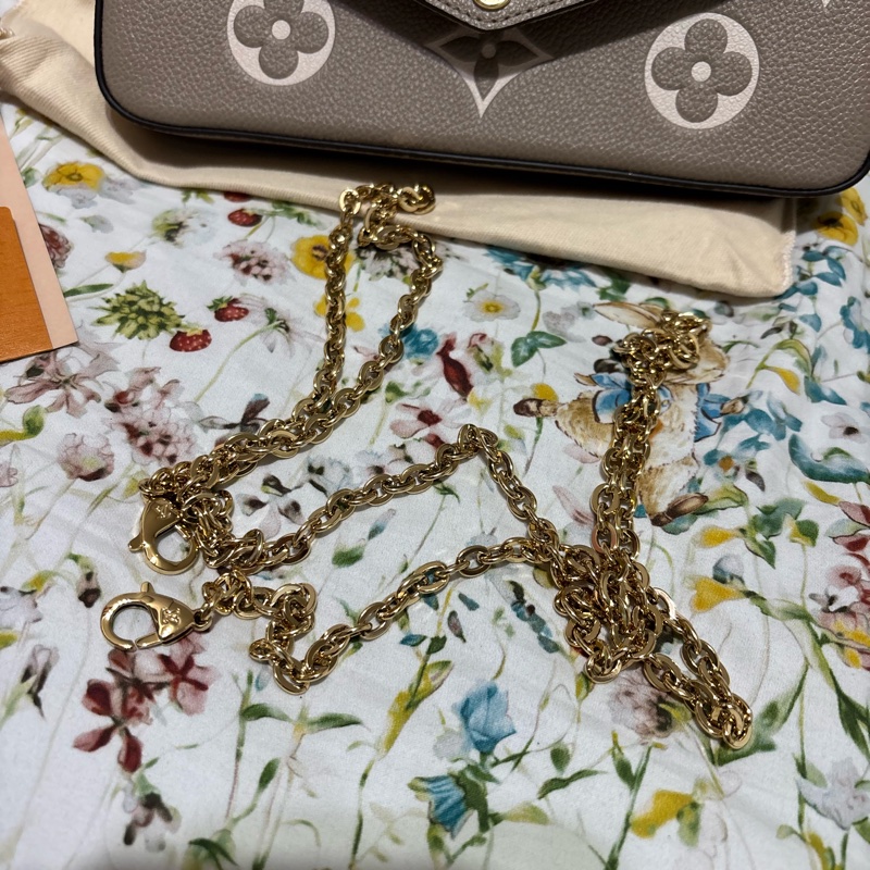 LV 三合一 斑鳩色 大象灰 斜背包 WOC Louis Vuitton-3