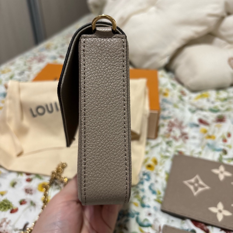 LV 三合一 斑鳩色 大象灰 斜背包 WOC Louis Vuitton-4