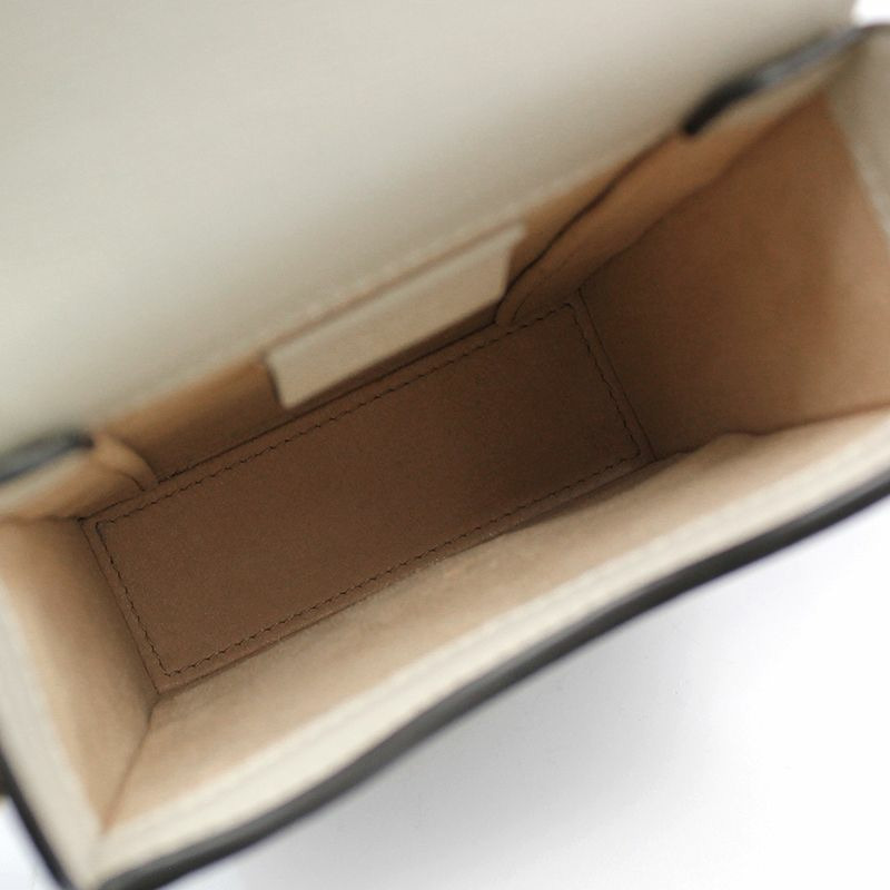 【包稅】GUCCI GG Supreme 金色馬銜扣環 1955 迷你斜背包-8