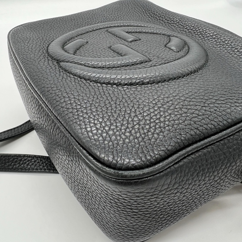 🔥Gucci 經典黑色牛皮 相機包🔥-3