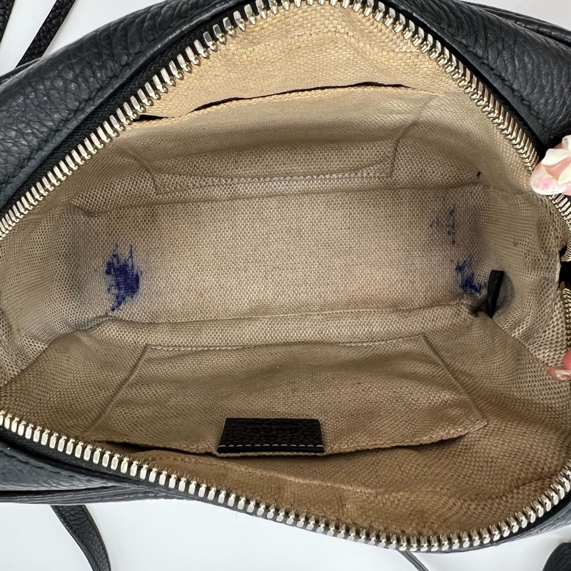 🔥Gucci 經典黑色牛皮 相機包🔥-10