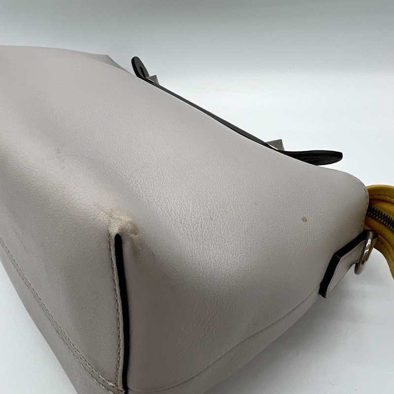 🎻Fendi By The Way 灰配黃 稀有配色 斜背包-4