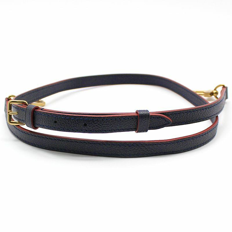 【包稅】LOUIS VUITTON Monogram Empreinte Marine Rouge Marignan 單肩包-6