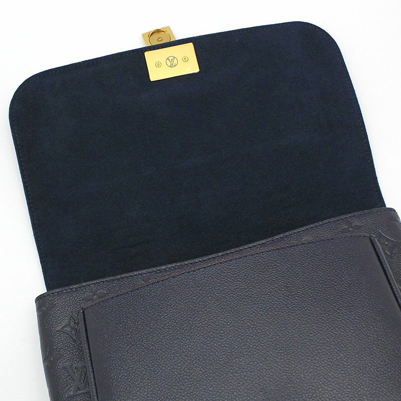 【包稅】LOUIS VUITTON Monogram Empreinte Marine Rouge Marignan 單肩包-7