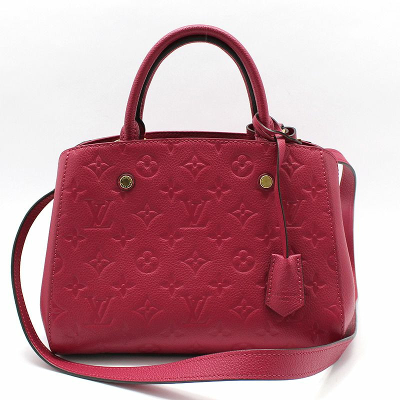 【包稅】LOUIS VUITTON 花押字 Empreinte Montaigne BB 單肩包-0