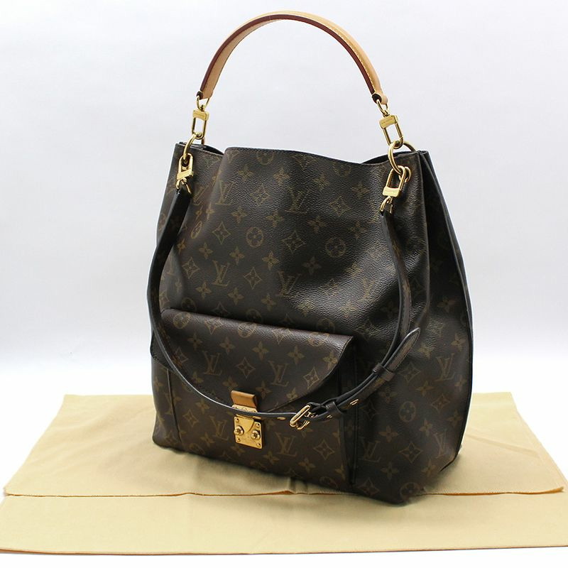 【包稅】LOUIS VUITTON Monogram帆布Metis單肩包-1