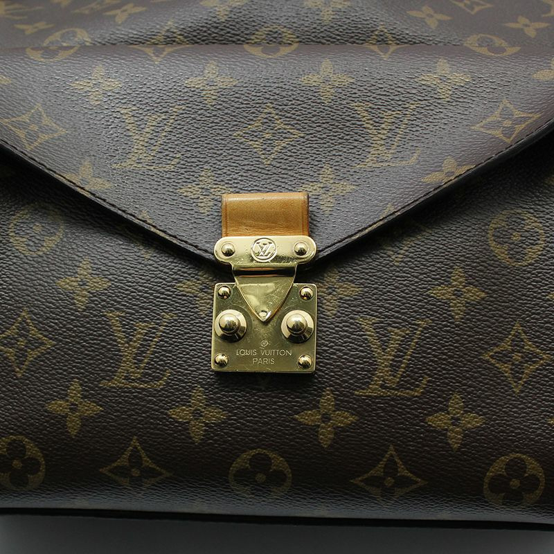 【包稅】LOUIS VUITTON Monogram帆布Metis單肩包-5