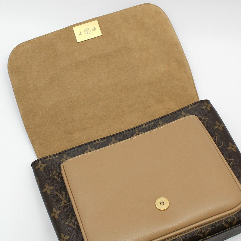 【包稅】LOUIS VUITTON Monogram 芝麻 Marignan 單肩包-8