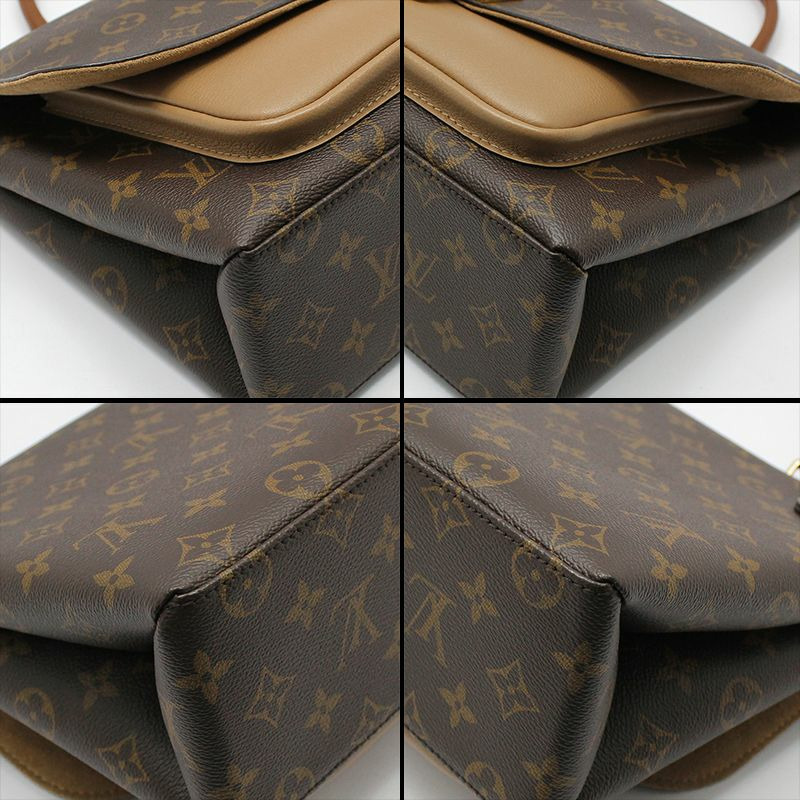 【包稅】LOUIS VUITTON Monogram 芝麻 Marignan 單肩包-11