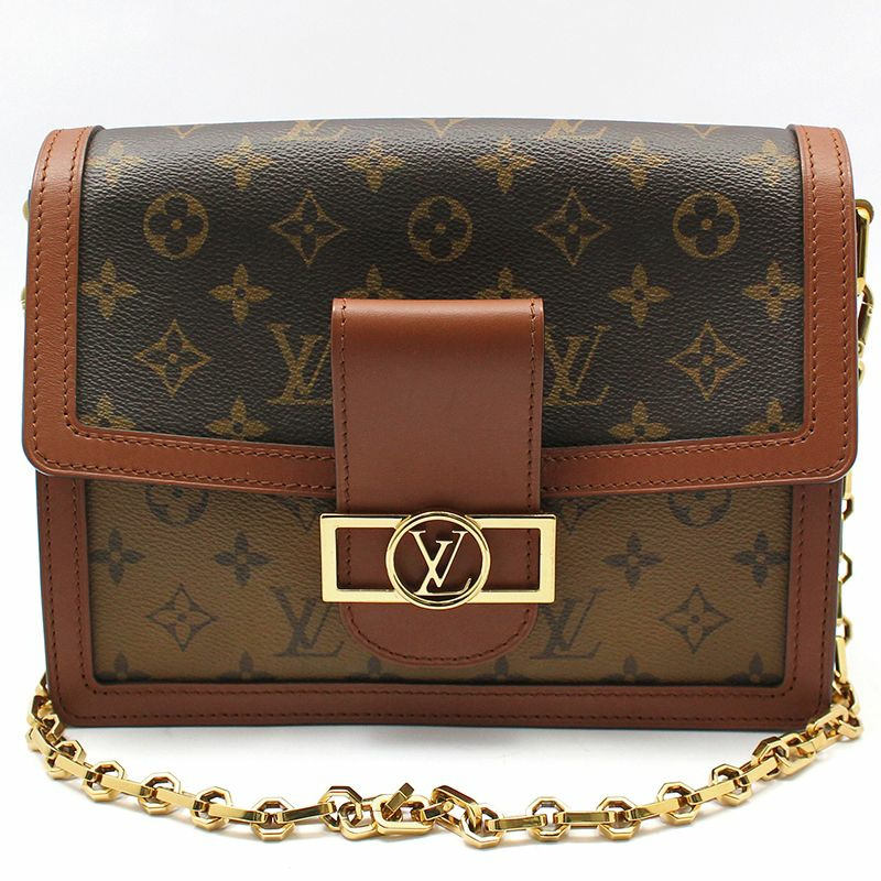 【包稅】LOUIS VUITTON Monogram Reverse Dolphin MM 肩斜背包-0