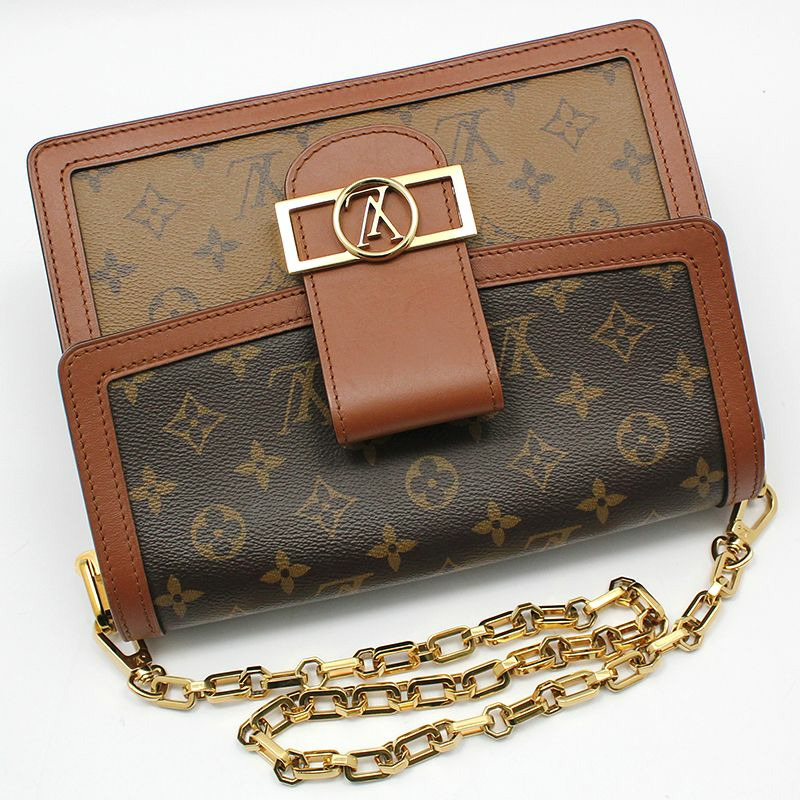 【包稅】LOUIS VUITTON Monogram Reverse Dolphin MM 肩斜背包-2