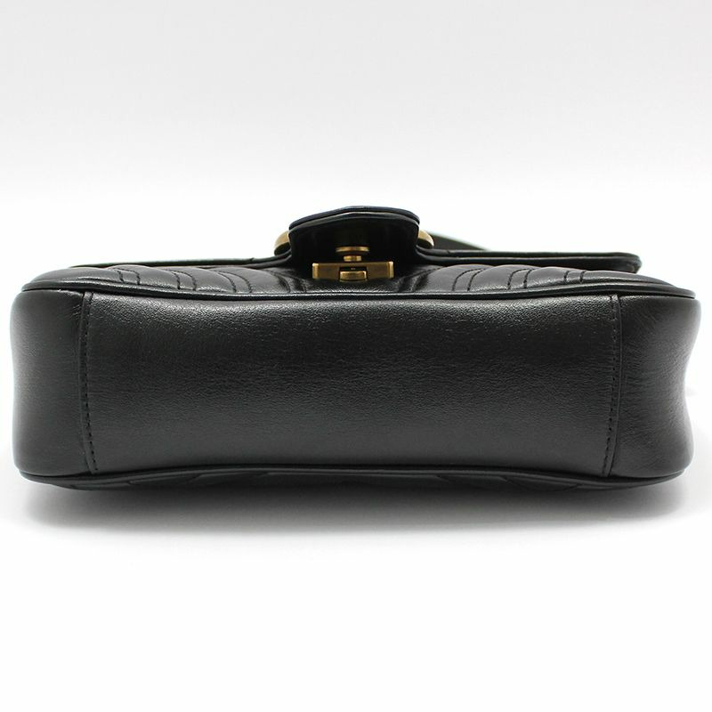 【包稅】GUCCI 446744 GG Marmont 馬特拉塞迷你肩斜背包-4