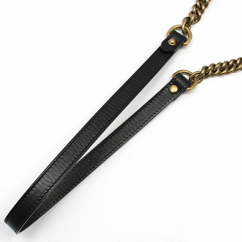 【包稅】GUCCI 446744 GG Marmont 馬特拉塞迷你肩斜背包-6