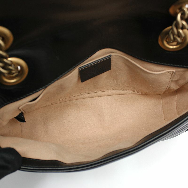 【包稅】GUCCI 446744 GG Marmont 馬特拉塞迷你肩斜背包-8