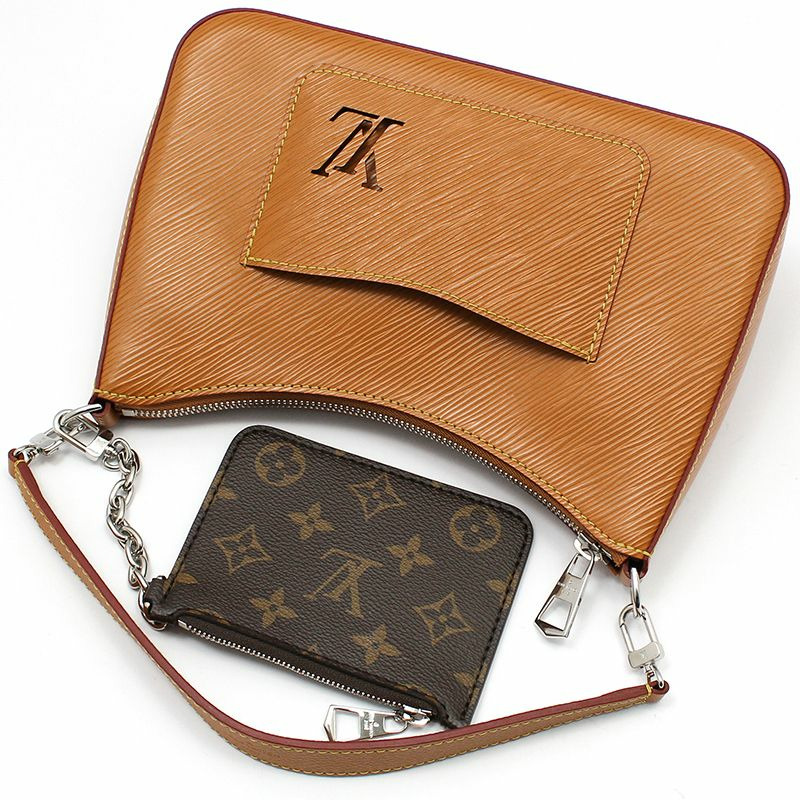 【包稅】LOUIS VUITTON 金色 Miel Epi Marelle 單肩斜背包-2