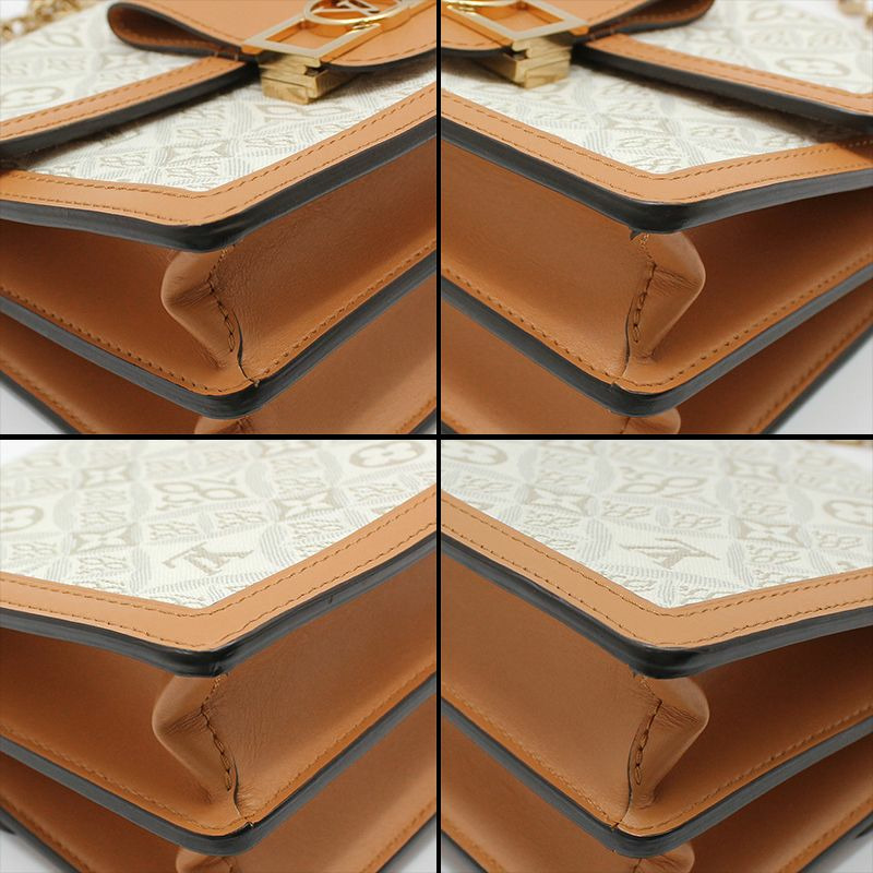 【包稅】LOUIS VUITTON Monogram Jacquard 1854 Dauphine MM 肩斜背包-10