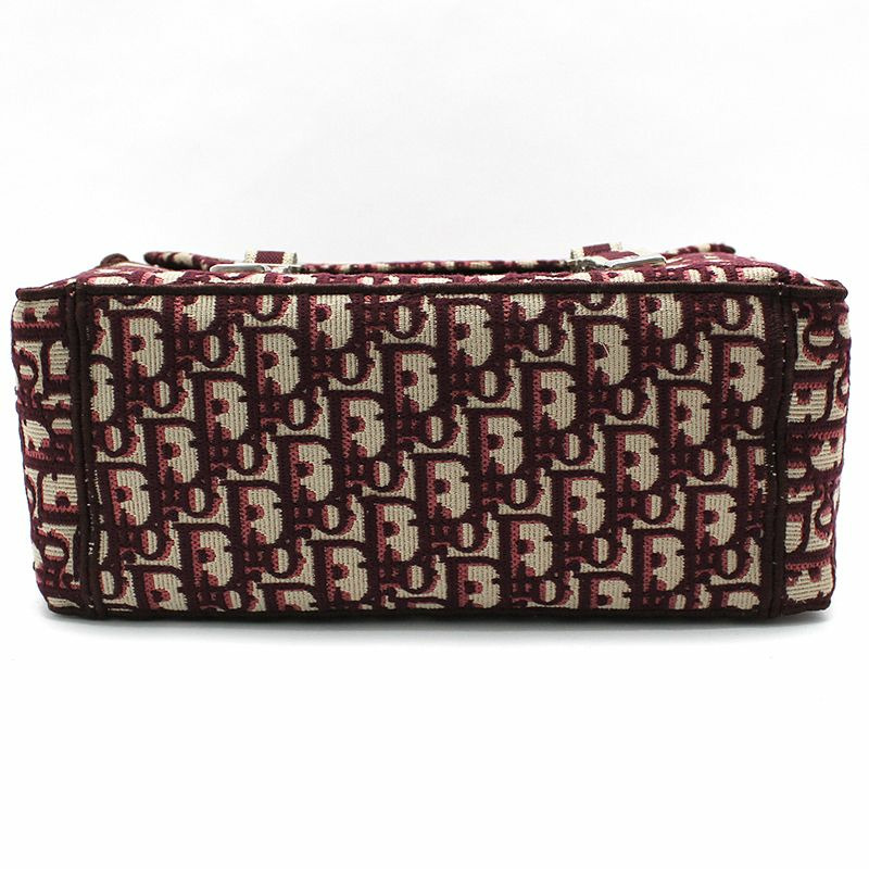 【包稅】DIOR 勃根地斜挎露營信差包-4