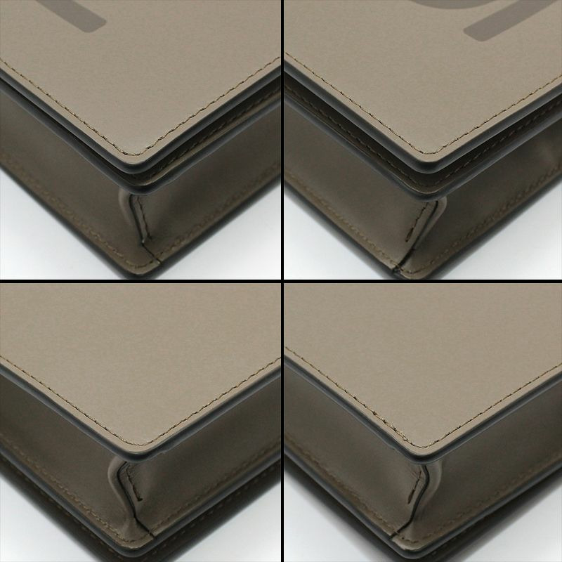 【包稅】FENDI 全新/壓花標誌 WOC 金鍊迷你斜背包-9