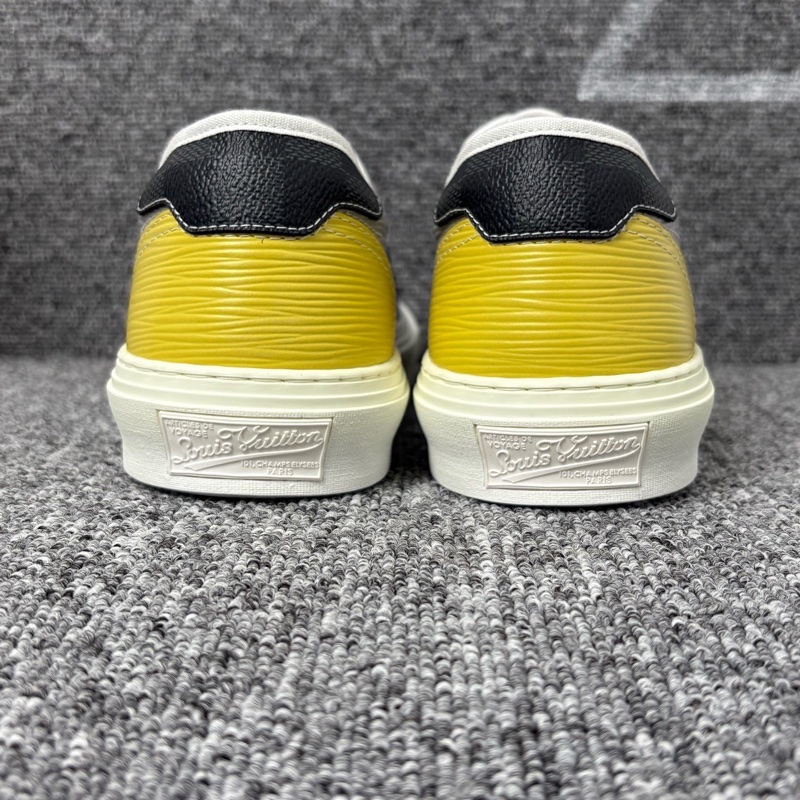 閒置新Louis Vuitton 路易威登藍灰黃水波紋板鞋40.5碼-2