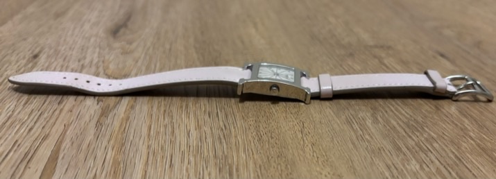 Hermes 坦克H銀手錶-粉色-12