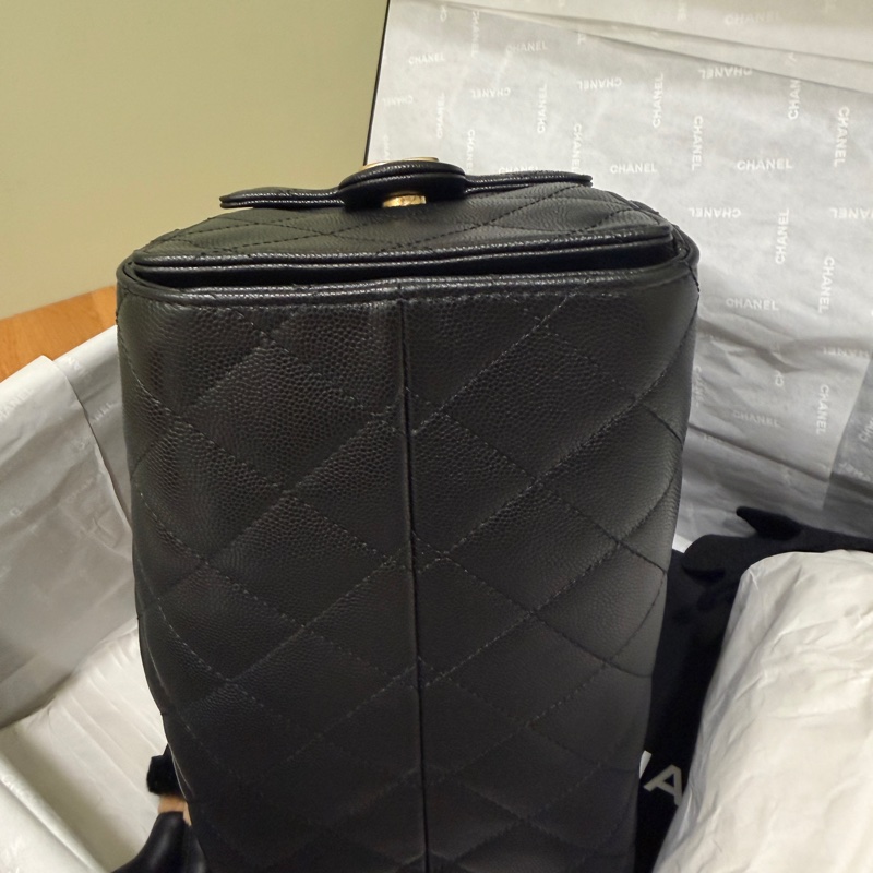 Chanel 25bag 小號 荔枝皮革-6