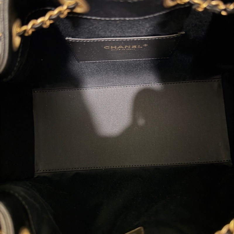 Chanel 25bag 小號 荔枝皮革-8