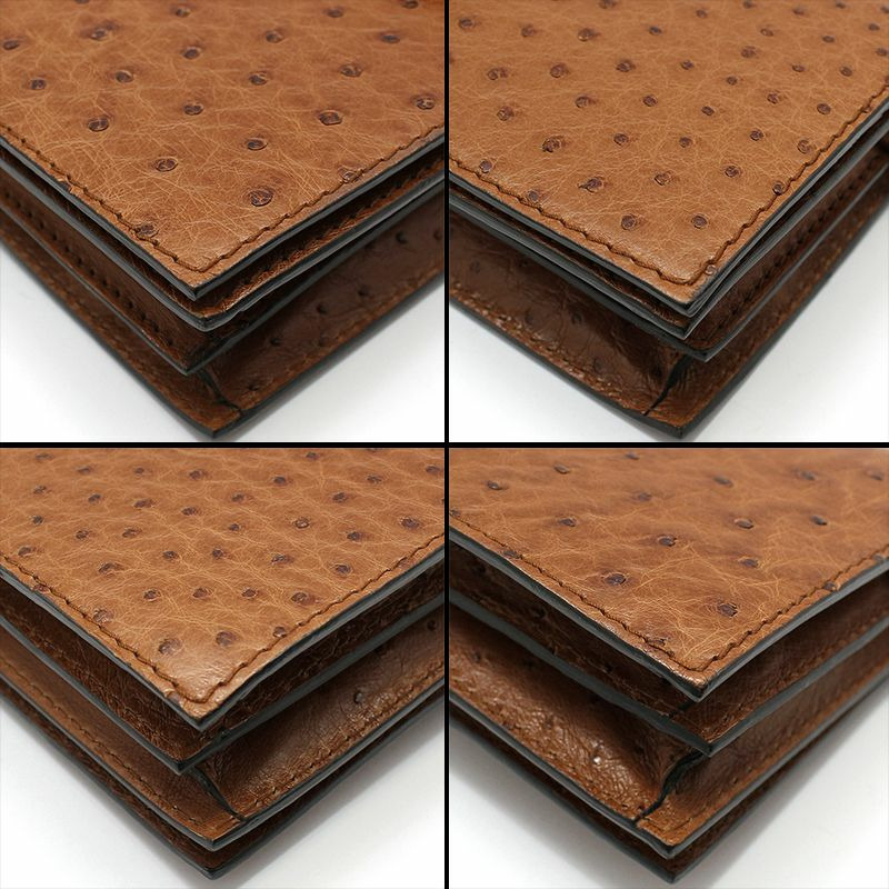 【包稅】GUCCI 棕色鴕鳥皮鏈單肩包-8