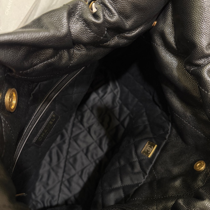 Chanel 22bag 小號 荔枝皮-11