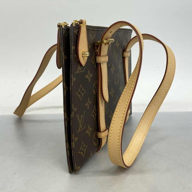 路易威登 Monogram Carrousel 單肩包 M41210 棕色 女士-1