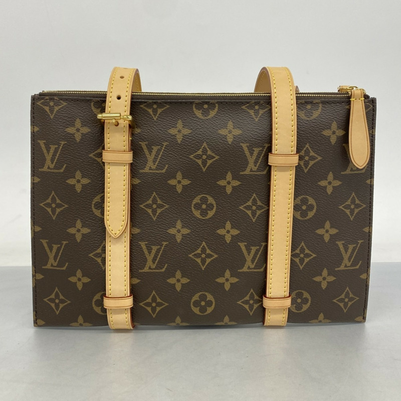 路易威登 Monogram Carrousel 單肩包 M41210 棕色 女士-9