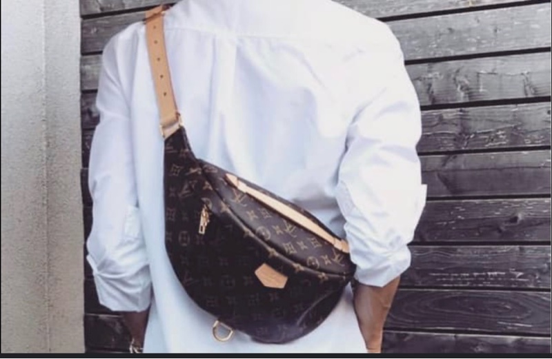 Louis Vuitton 老花胸口包 腰包-2