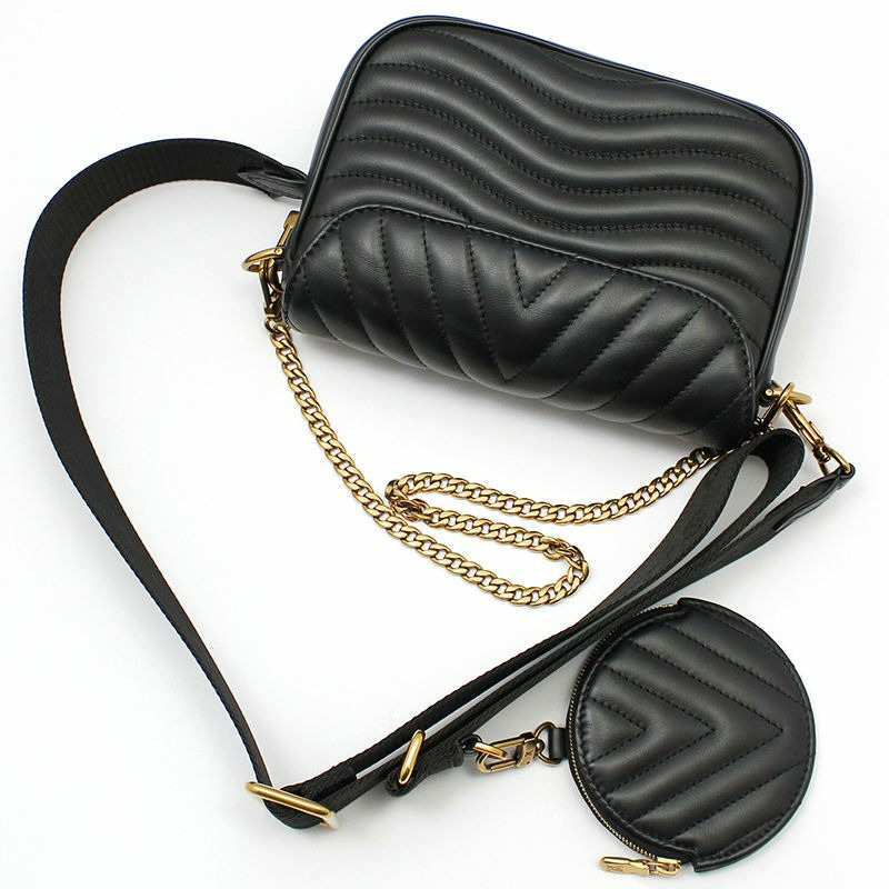 【包稅】LOUIS VUITTON 黑色新浪多功能斜挎包-3