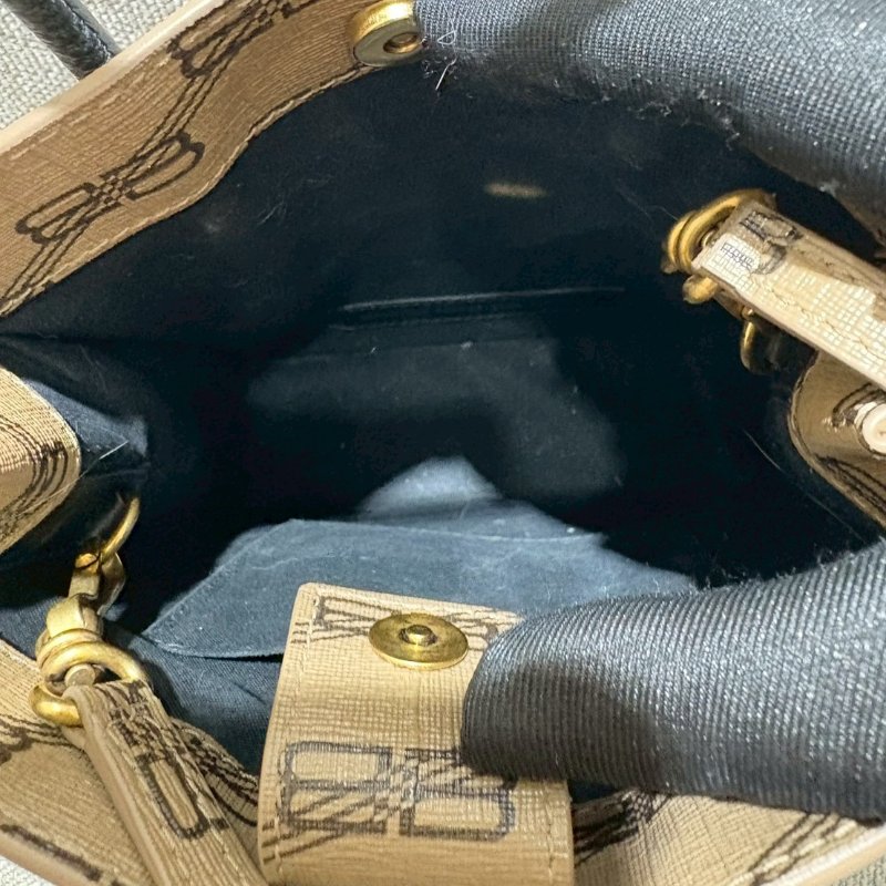 巴黎世家BB Monogram 托特手機購物斜挎包-18