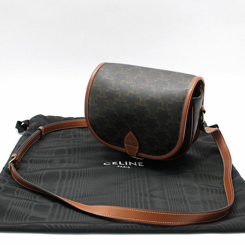 【包稅】CELINE Céline Triomphe 中斜背包 191502-1
