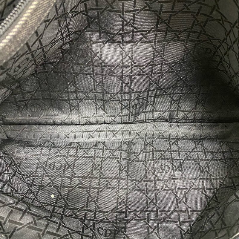 ☆ Christian Dior 迪奧 Black Denim Lady 2 Way Bag 黑色牛仔布兩用袋 - 257026902-10