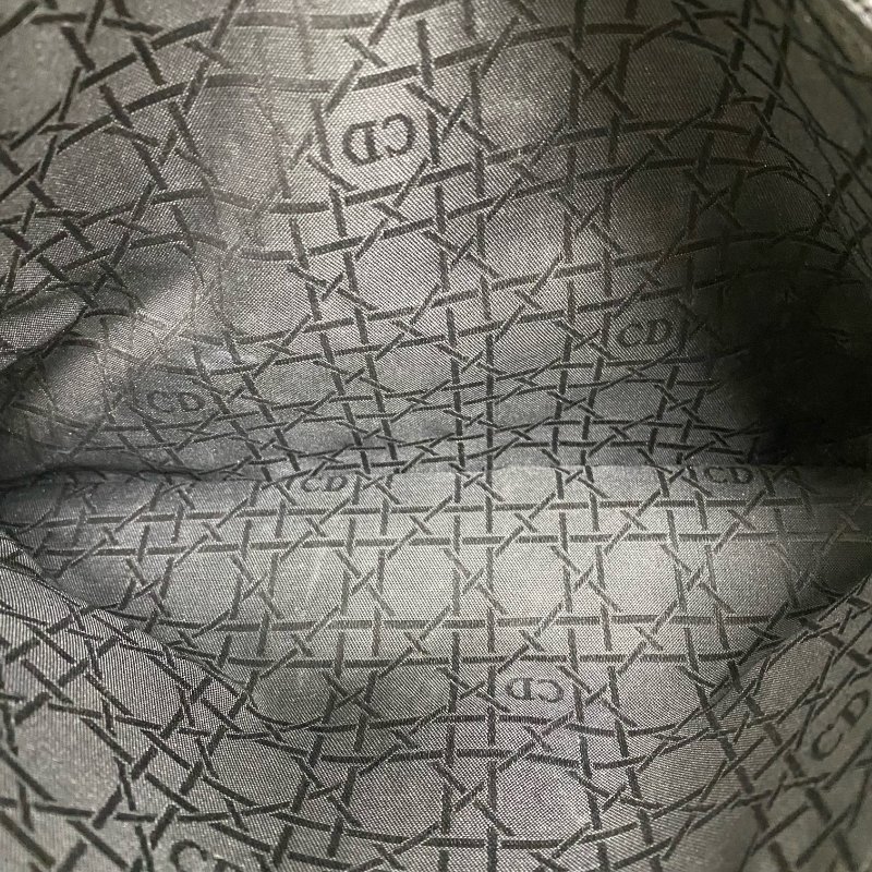 ☆ Christian Dior 迪奧 Black Denim Lady 2 Way Bag 黑色牛仔布兩用袋 - 257026902-12