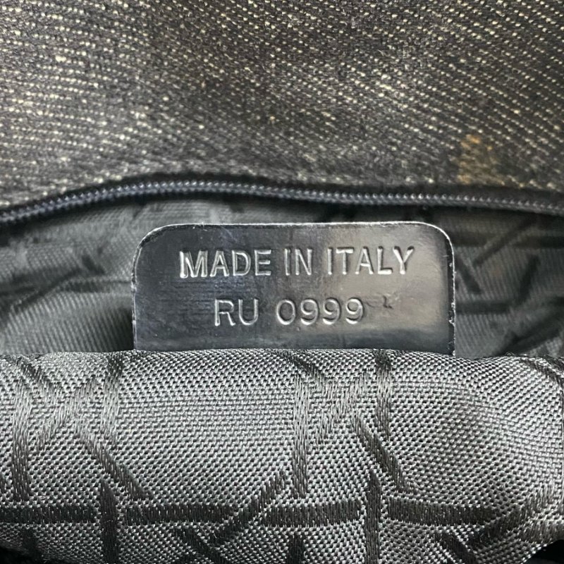 ☆ Christian Dior 迪奧 Black Denim Lady 2 Way Bag 黑色牛仔布兩用袋 - 257026902-15