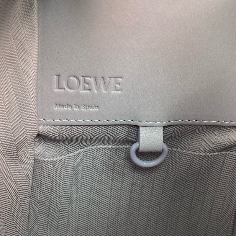 △ Loewe 羅意威 Purple Calfskin Mini Hammock 2 Way Bag 紫色小牛皮兩用袋 - 257027102-14