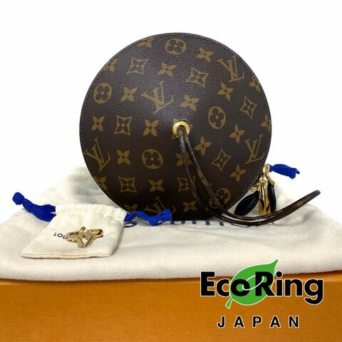 △ Louis Vuitton 路易威登 Brown Coated Canvas Monogram Toupie Hand Bag M44592 啡色圖層帆布經典老花手袋 - 257027083
