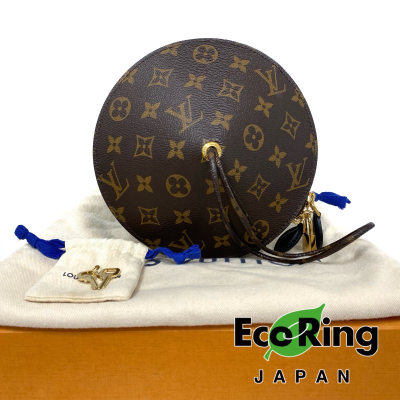 △ Louis Vuitton 路易威登 Brown Coated Canvas Monogram Toupie Hand Bag M44592 啡色圖層帆布經典老花手袋 - 257027083-0