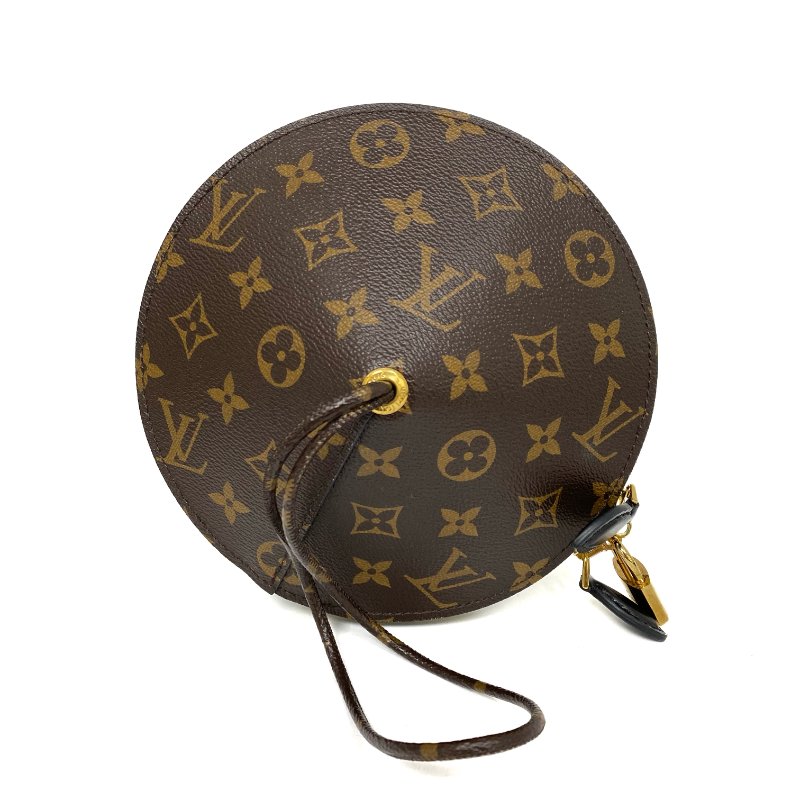 △ Louis Vuitton 路易威登 Brown Coated Canvas Monogram Toupie Hand Bag M44592 啡色圖層帆布經典老花手袋 - 257027083-1