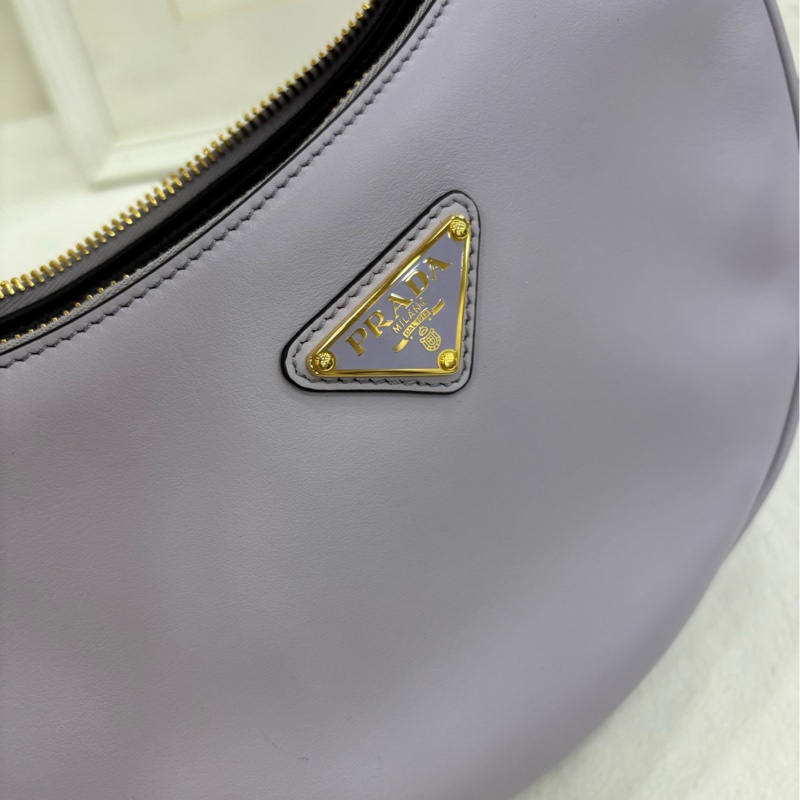 Prada 淡紫色arque hobo斜背包腋下 全新-7