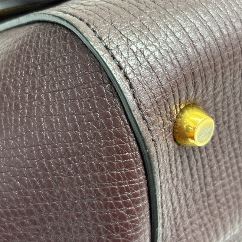 棕色 牛皮 THE ANGLE BAG 肩背包【BOTTEGA VENETA BV 寶緹嘉】 576143VMAO12151-11