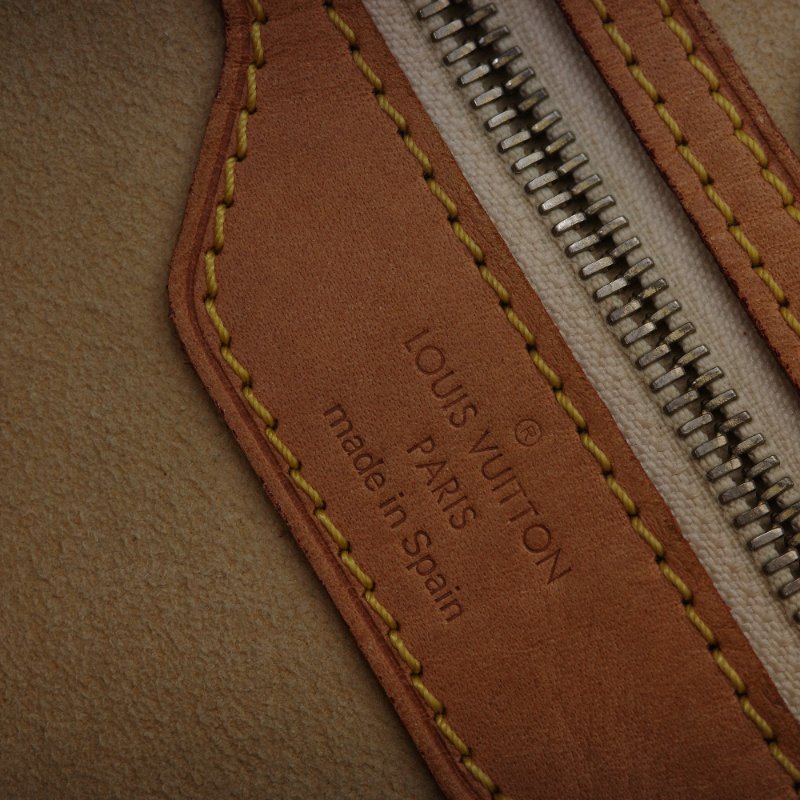 Louis Vuitton路易威登Hampstead MM Damier Azur 白棋盤格 帆布 托特包-12