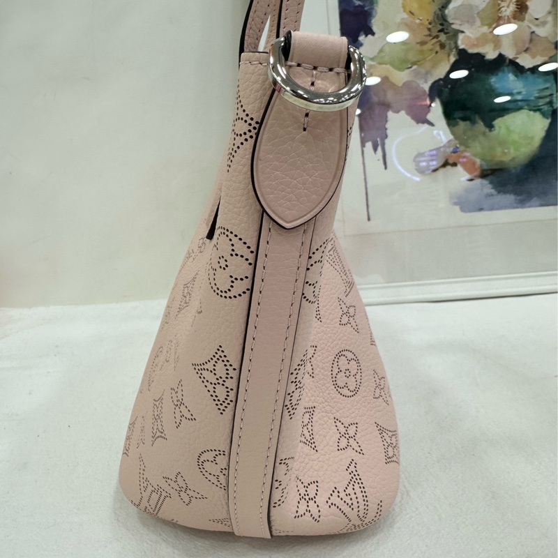 Louis Vuitton/路易威登 lv blossom 月光女神 手提 淡粉紅色 閒置 有購證 尺寸：20X12.5X20cm 晶片-6