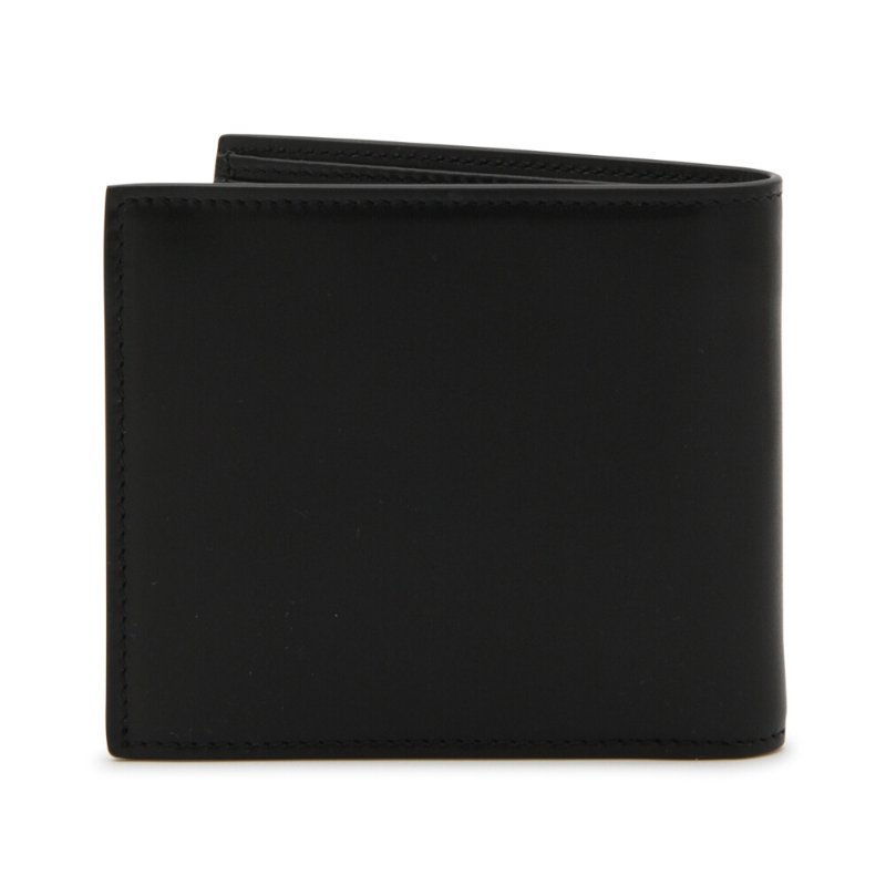 【YSL】SAINT LAURENT Paris East West Bifold 滑面皮革 卡夾 皮夾 短夾 黑色 396307-1
