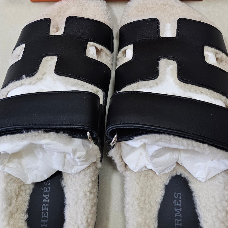 愛馬仕二舅毛毛托 EU37 黑色-2
