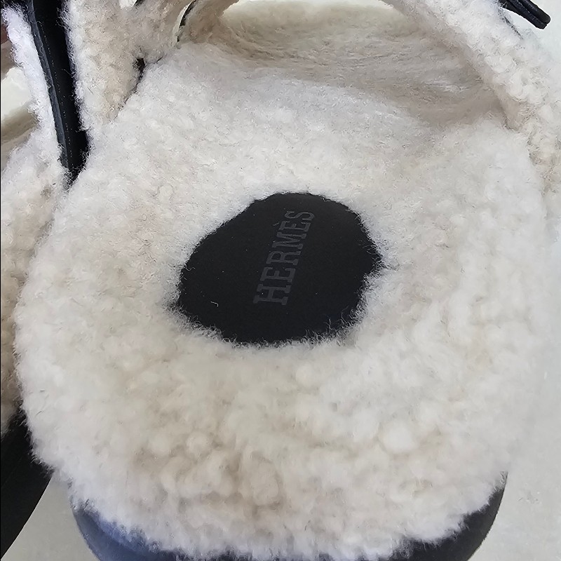 愛馬仕二舅毛毛托 EU37 黑色-13